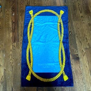 Dolce and Gabbana Beach Towel